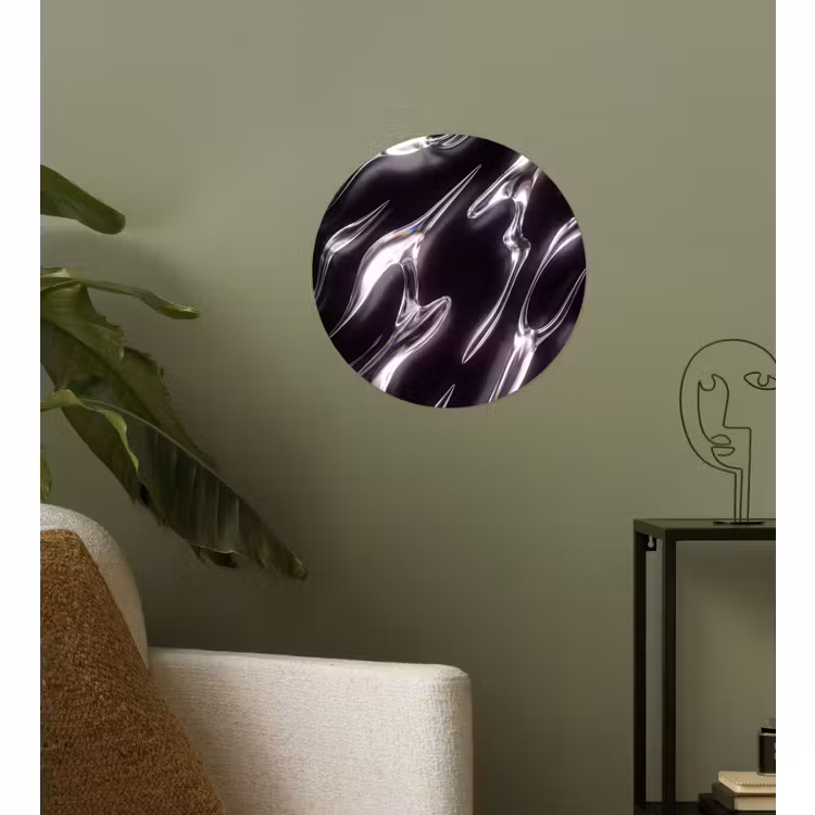 Behangcirkel - Glas - Vormen - Abstract — 3