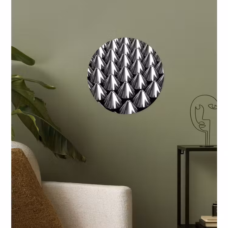 Behangcirkel - Metalen kegels - Patroon — 3
