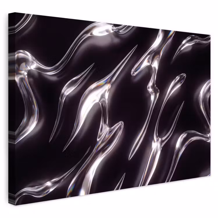 Buiten canvas - Glas - Vormen - Abstract — 1