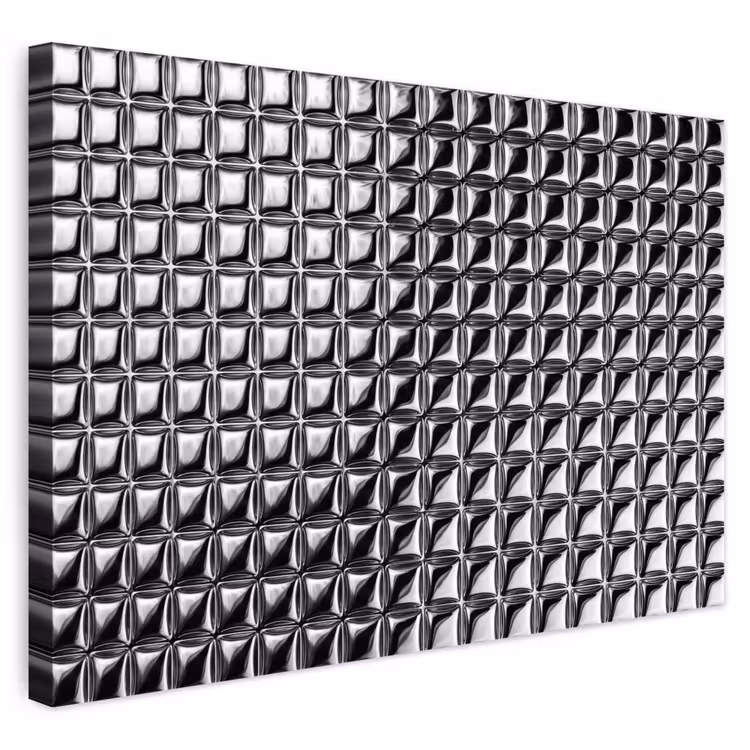 Buiten canvas - Patroon - Abstract - Zwart-wit — 1