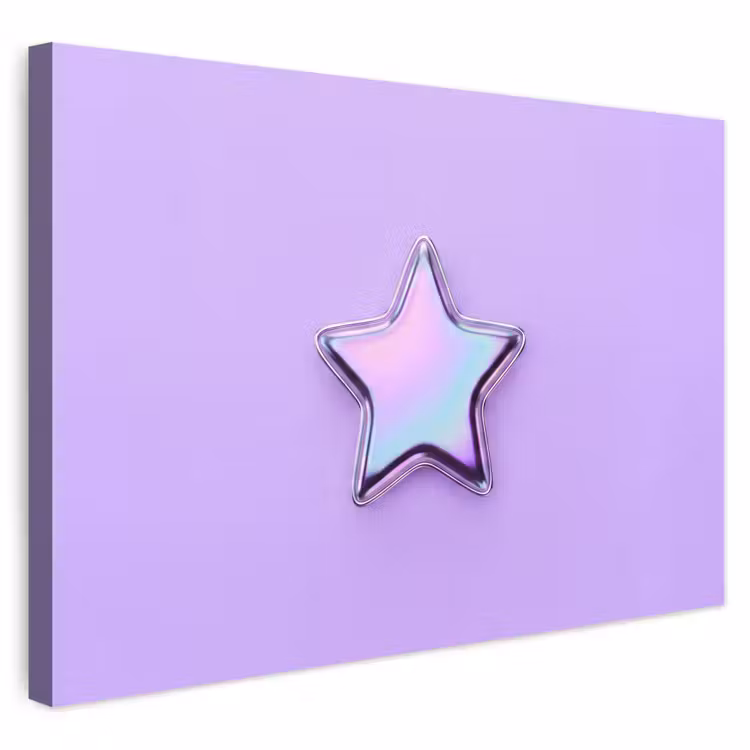 Buiten canvas - Ster - Holografisch - Modern — 1