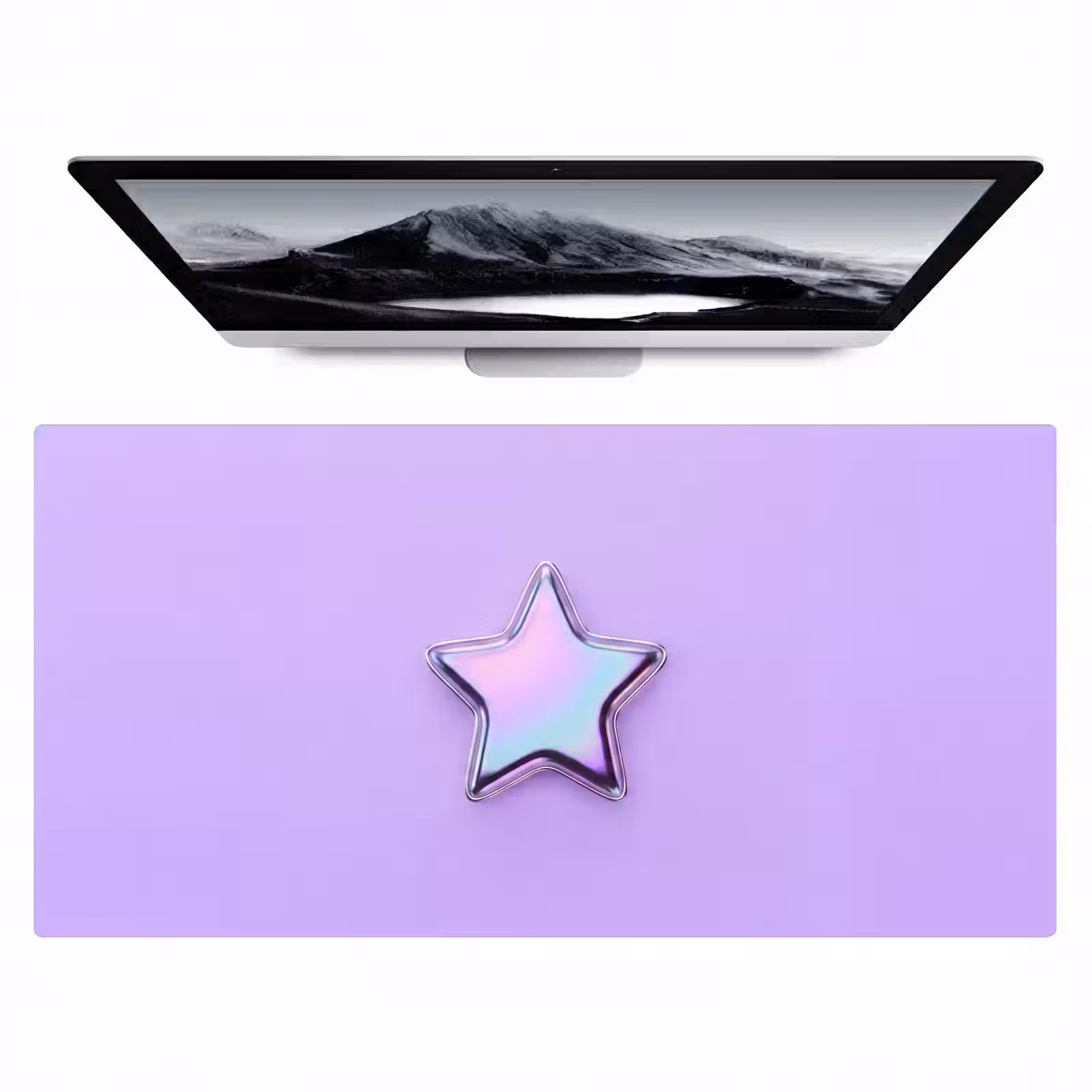 Bureau onderlegger - Ster - Holografisch - Modern — 1