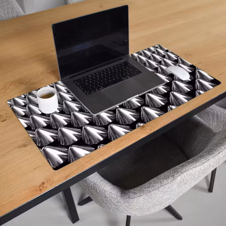 Bureau onderlegger - Metalen kegels - Patroon — 3