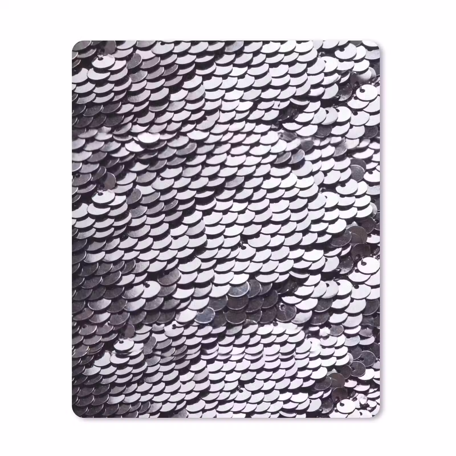 Muismat - Pailletten - Zilver - Patroon — 1