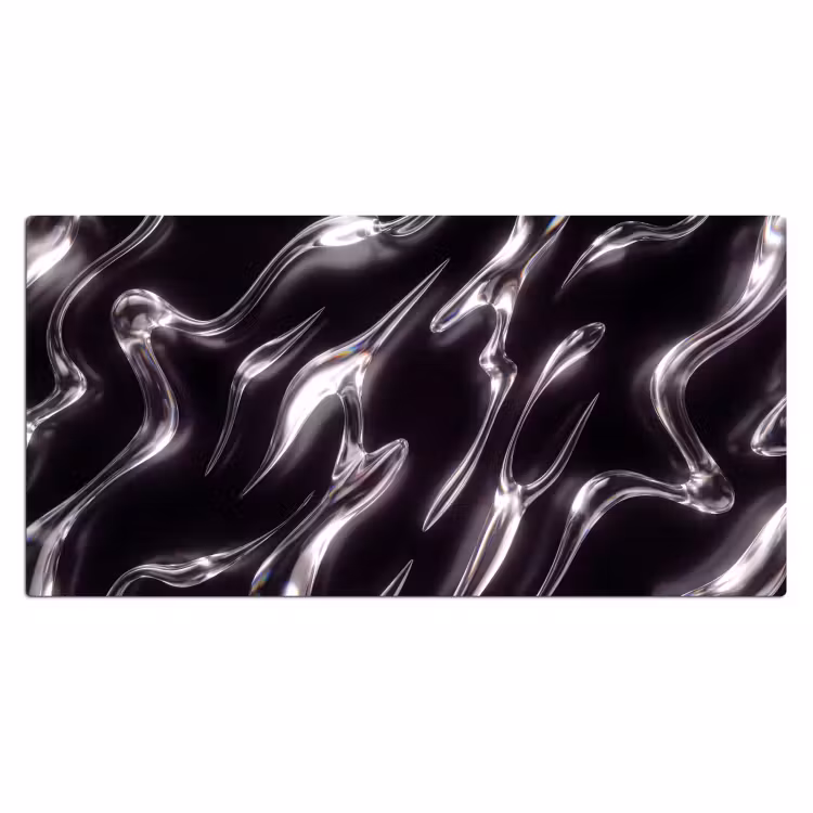 Bureau onderlegger - Glas - Vormen - Abstract — 2