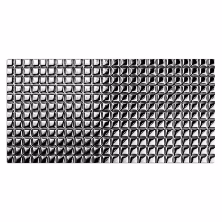 Bureau onderlegger - Patroon - Abstract - Zwart-wit — 2