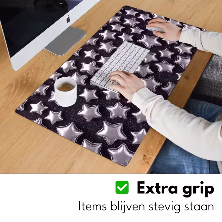Bureau onderlegger - Sterren - Glanzend - Patroon — 6