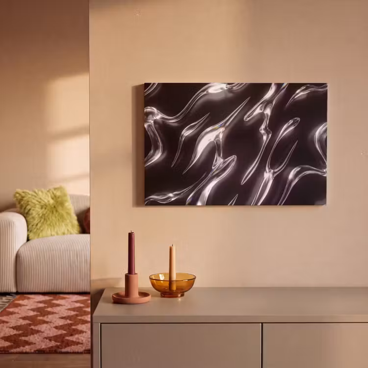 Canvas schilderij - Glas - Vormen - Abstract — 1