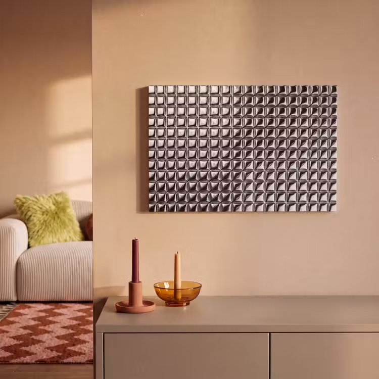 Canvas schilderij - Patroon - Abstract - Zwart-wit — 1