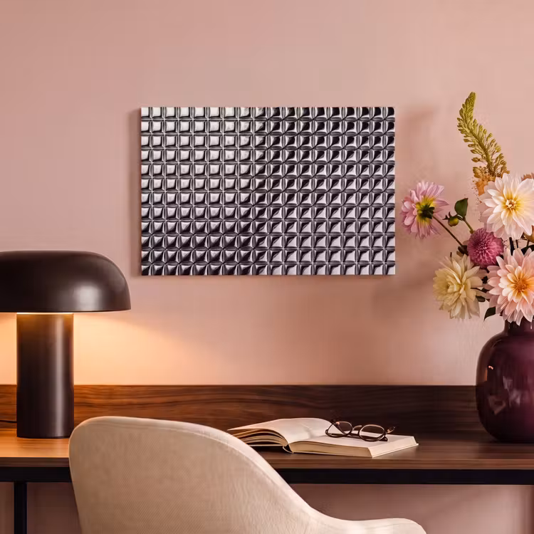 Canvas schilderij - Patroon - Abstract - Zwart-wit — 3