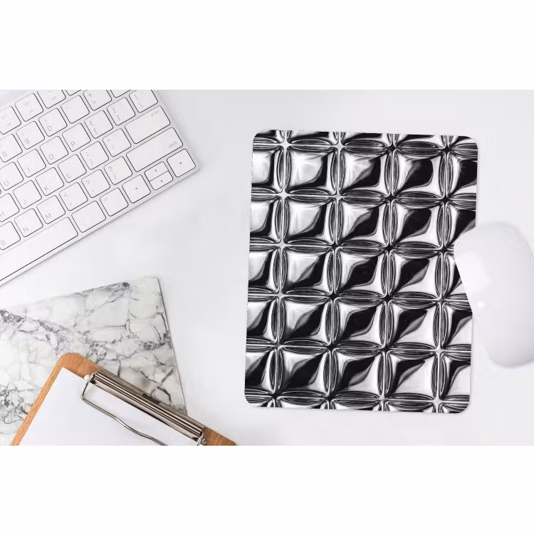 Muismat - Patroon - Abstract - Zwart-wit — 4