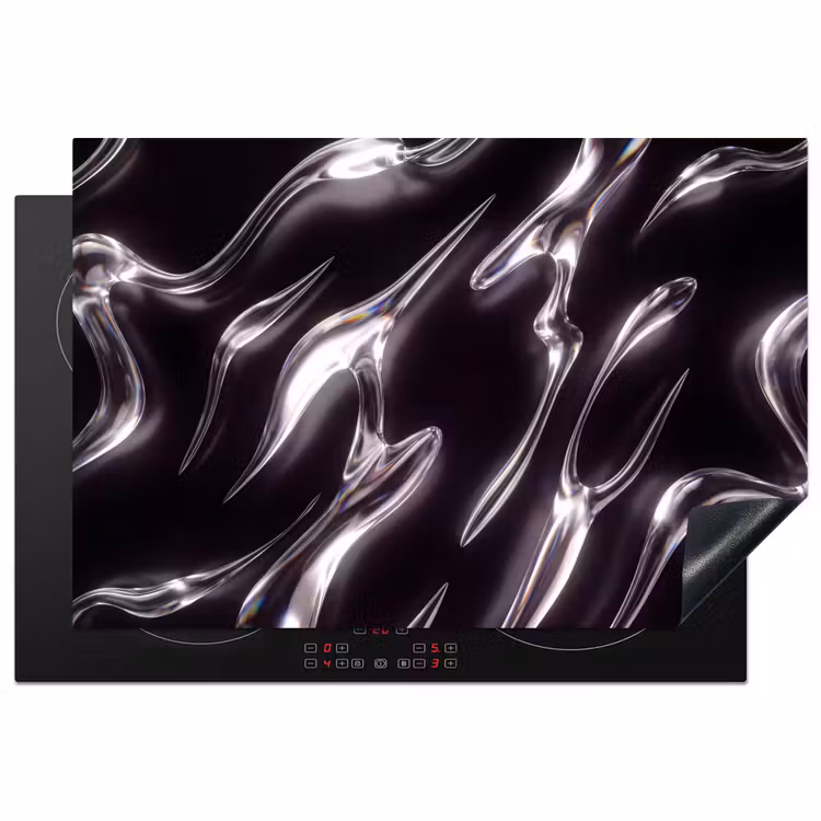 Inductiebeschermer - Glas - Vormen - Abstract — 1