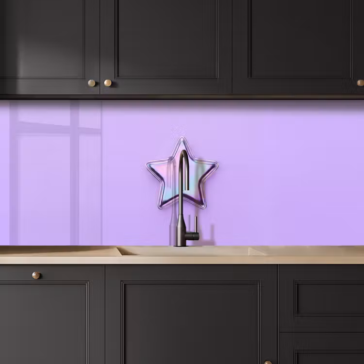 Keuken achterwand - Ster - Holografisch - Modern — 6