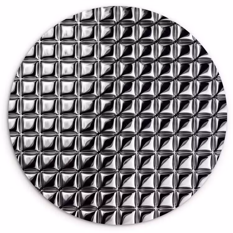 Muurcirkel - Patroon - Abstract - Zwart-wit — 1