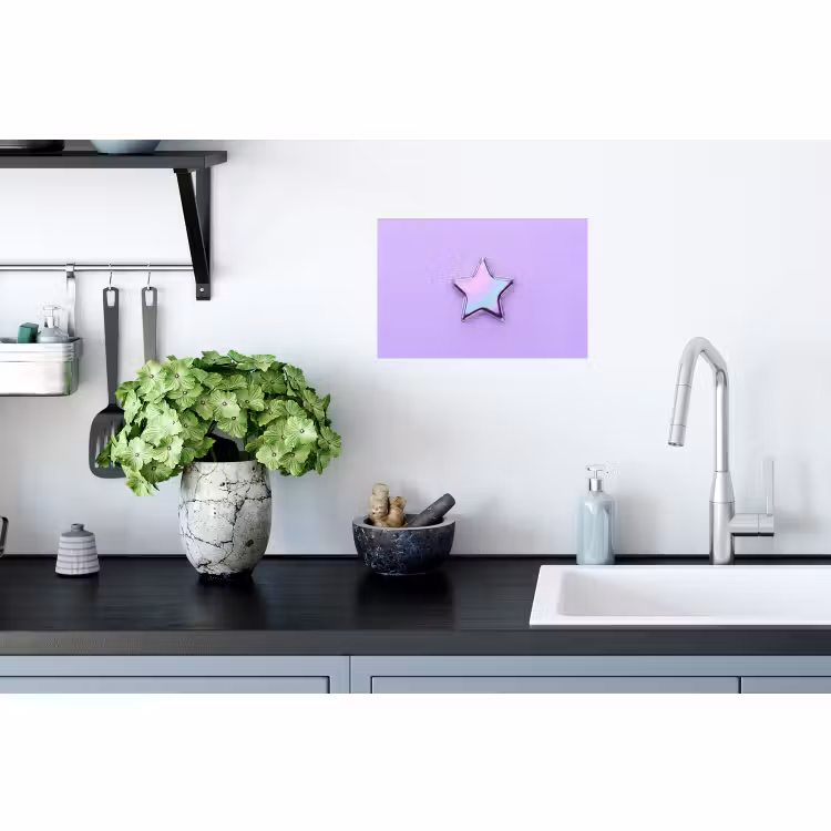 Muursticker - Ster - Holografisch - Modern — 2