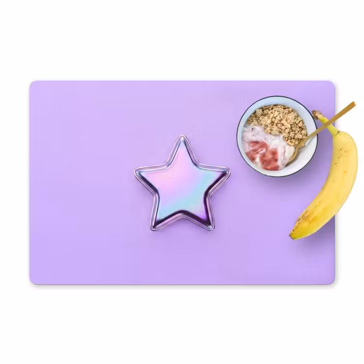 Placemat - 6 stuks - Ster - Holografisch - Modern — 1