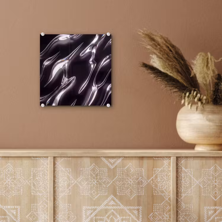 Glas schilderij - Glas - Vormen - Abstract — 6