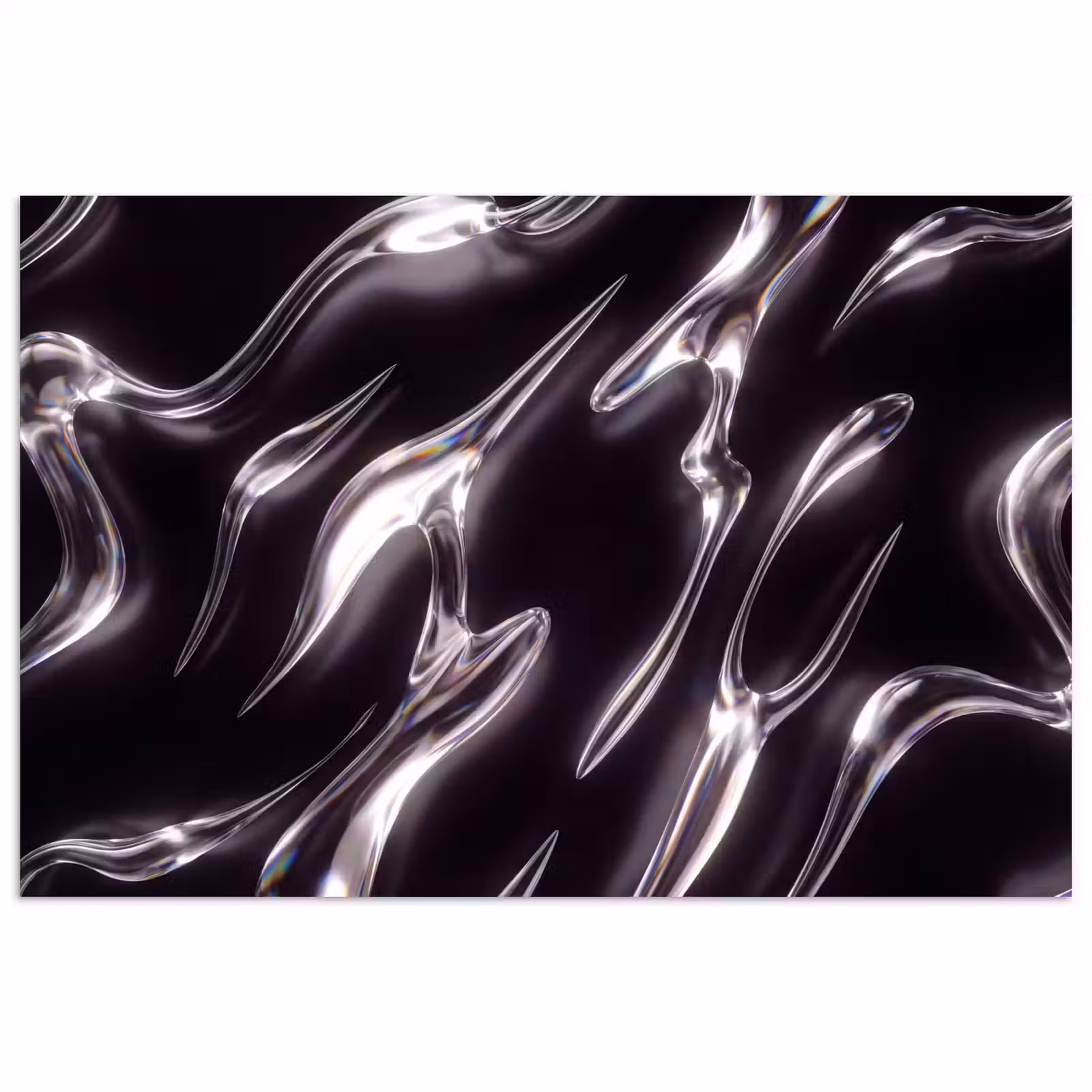 Poster - Glas - Vormen - Abstract — 1