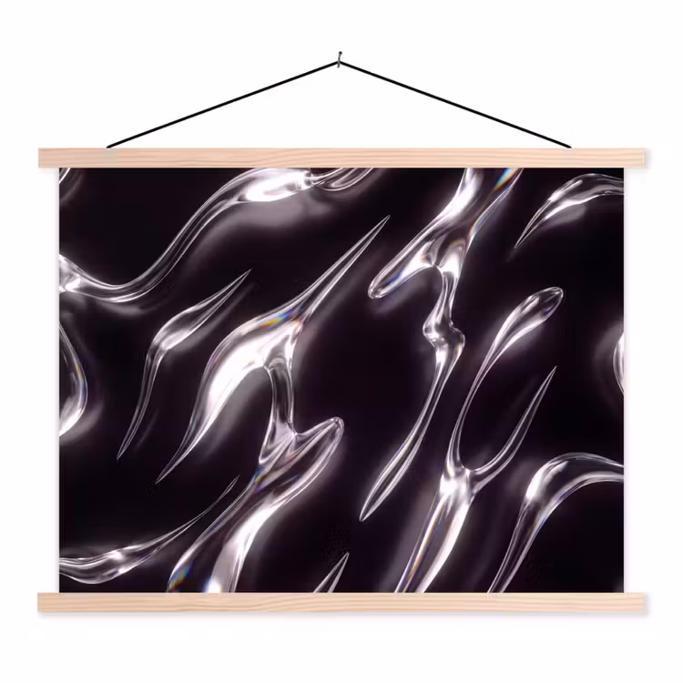 Schoolplaat - Glas - Vormen - Abstract — 1