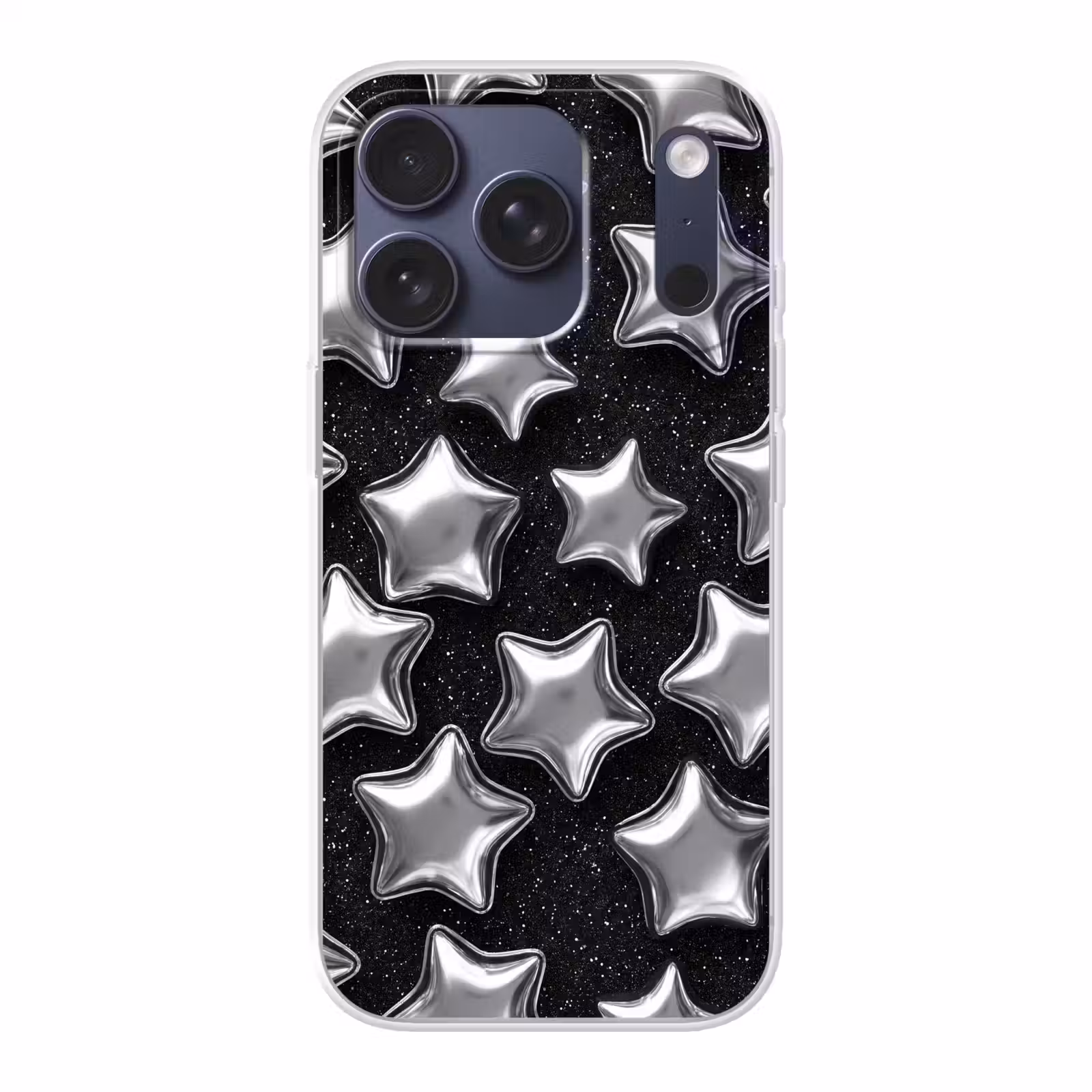 Telefoonhoesje - Sterren - Glanzend - Patroon — 1