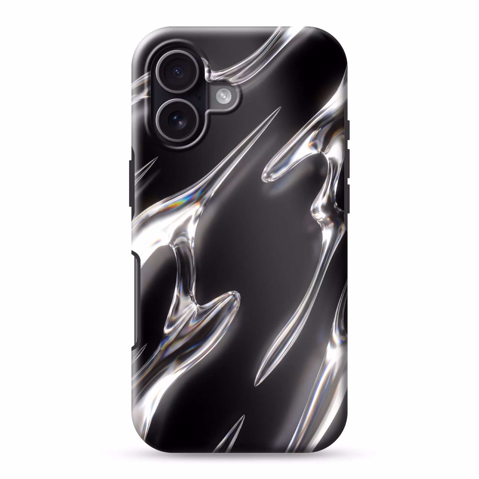 Telefoonhoesje Toughcase - Glas - Vormen - Abstract — 1