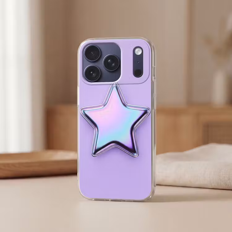 Telefoonhoesje - Ster - Holografisch - Modern — 3