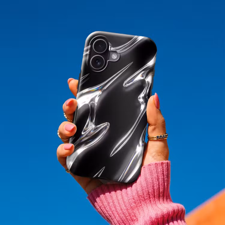 Telefoonhoesje Toughcase - Glas - Vormen - Abstract — 2