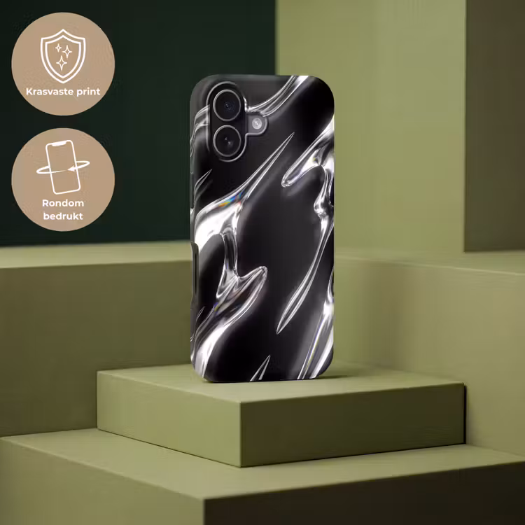 Telefoonhoesje Toughcase - Glas - Vormen - Abstract — 7