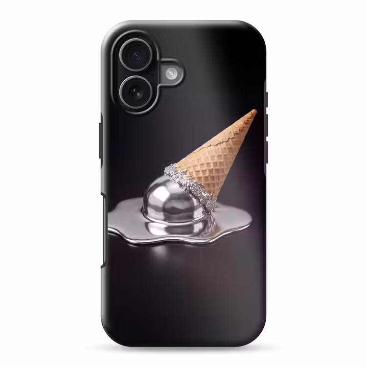 Telefoonhoesje Toughcase - IJs - Metaal - Abstract — 1