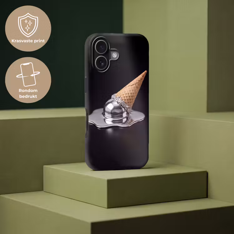 Telefoonhoesje Toughcase - IJs - Metaal - Abstract — 7