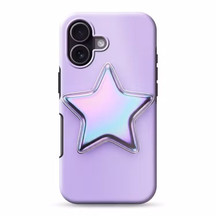 Telefoonhoesje Toughcase - Ster - Holografisch - Modern — 1