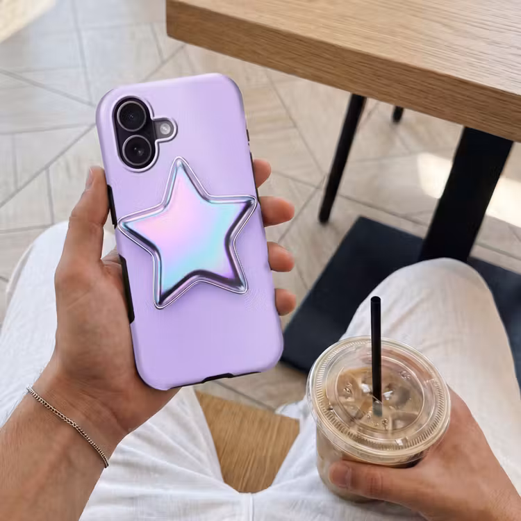 Telefoonhoesje Toughcase - Ster - Holografisch - Modern — 4
