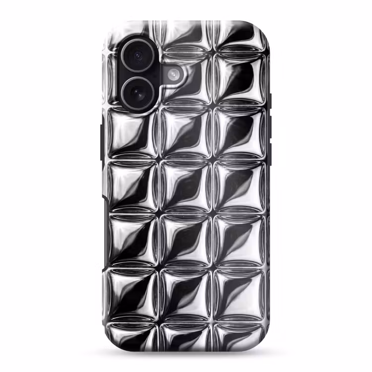 Telefoonhoesje Toughcase - Patroon - Abstract - Zwart-wit — 1