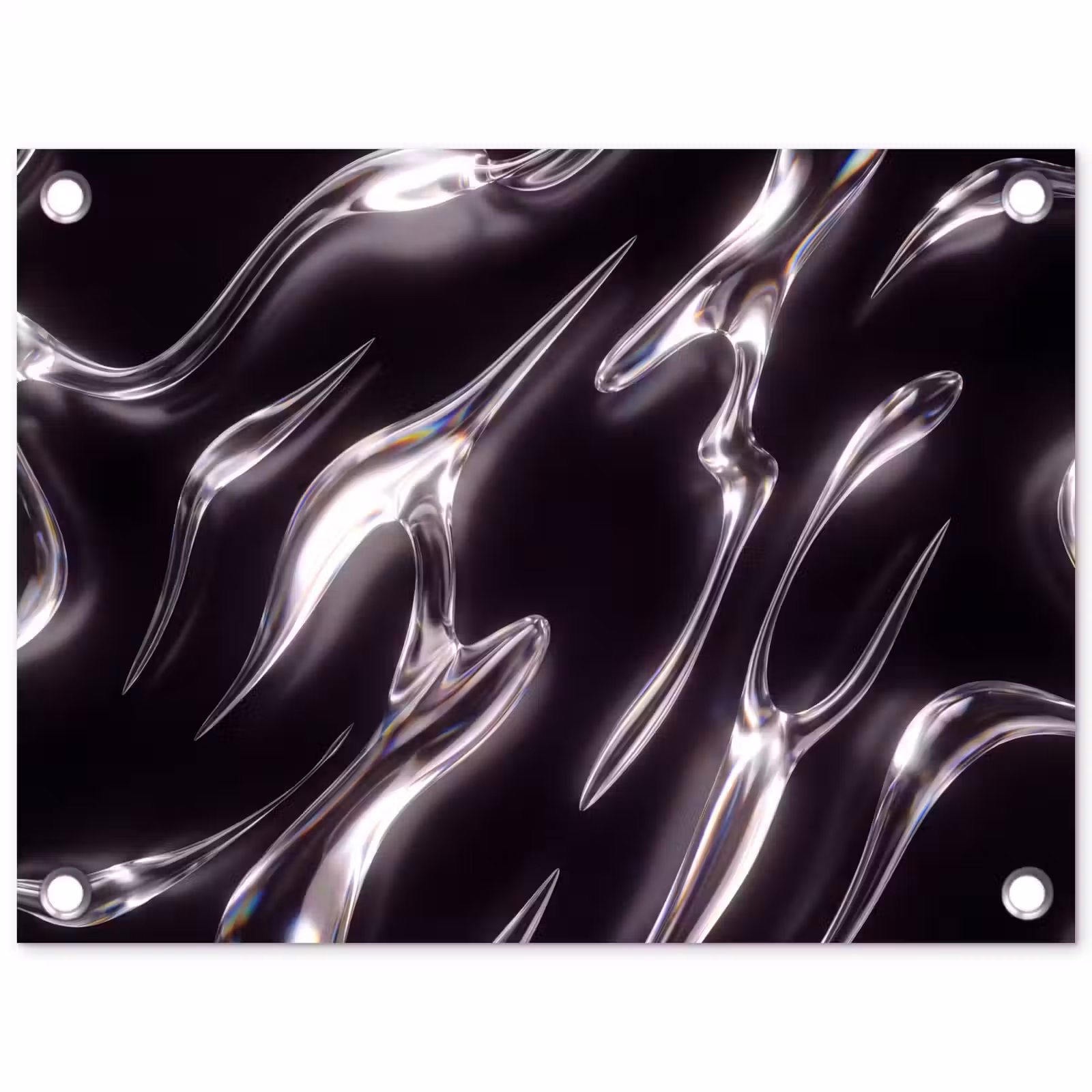 Tuinposter - Glas - Vormen - Abstract — 1