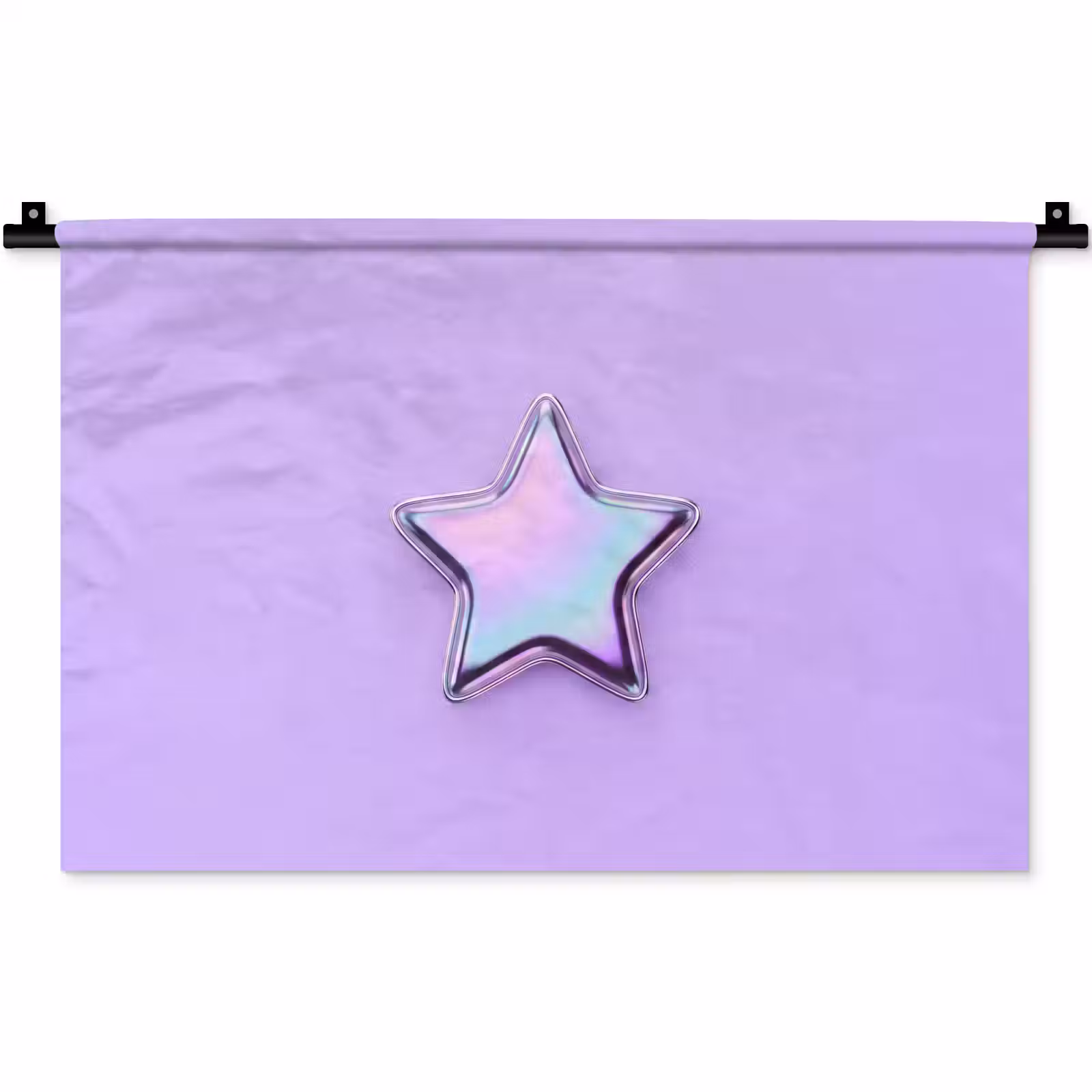 Wandkleed - Ster - Holografisch - Modern — 1