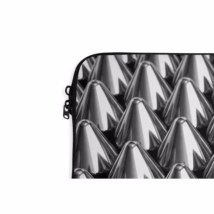 Laptophoes Metalen kegels - Patroon — 5