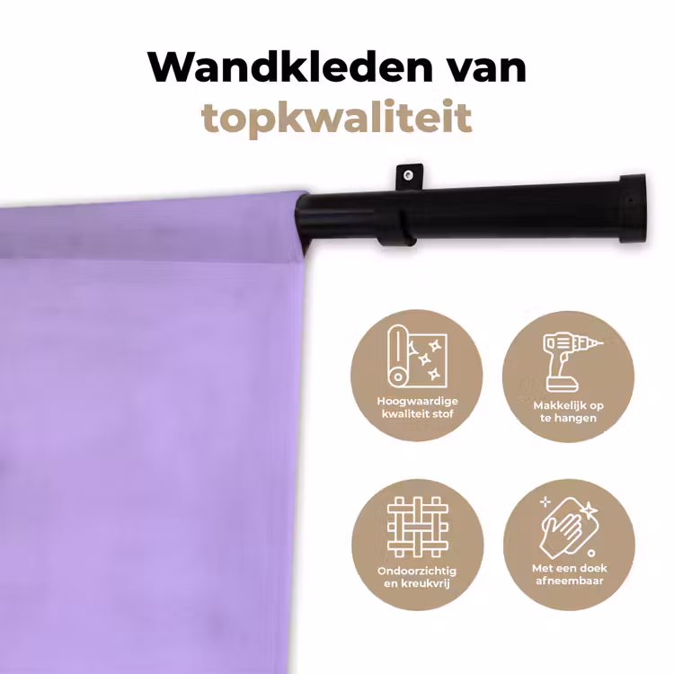 Wandkleed - Ster - Holografisch - Modern — 3