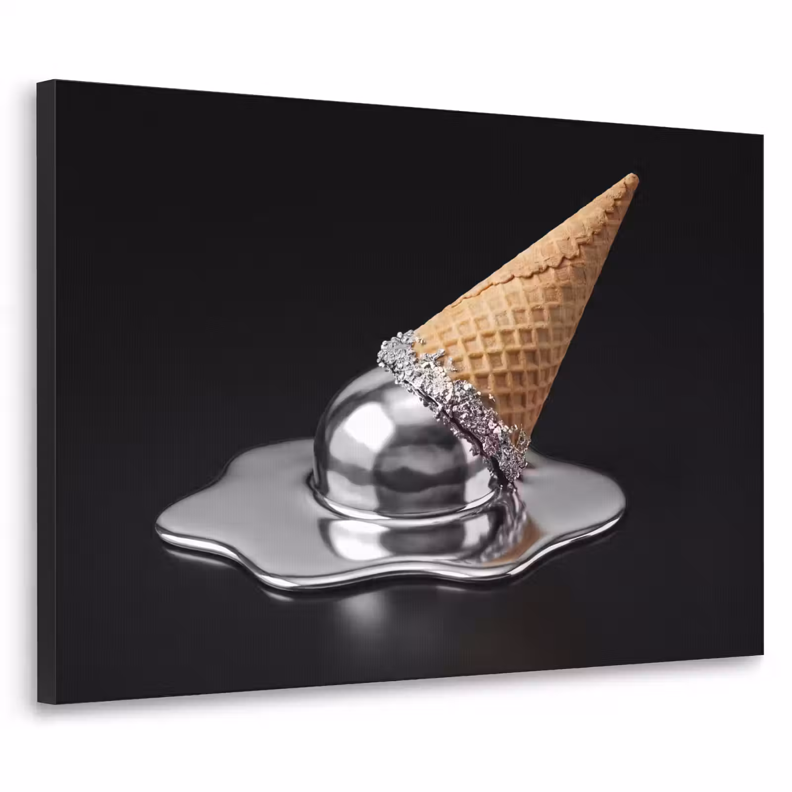 Art frame - IJs - Metaal - Abstract — 1