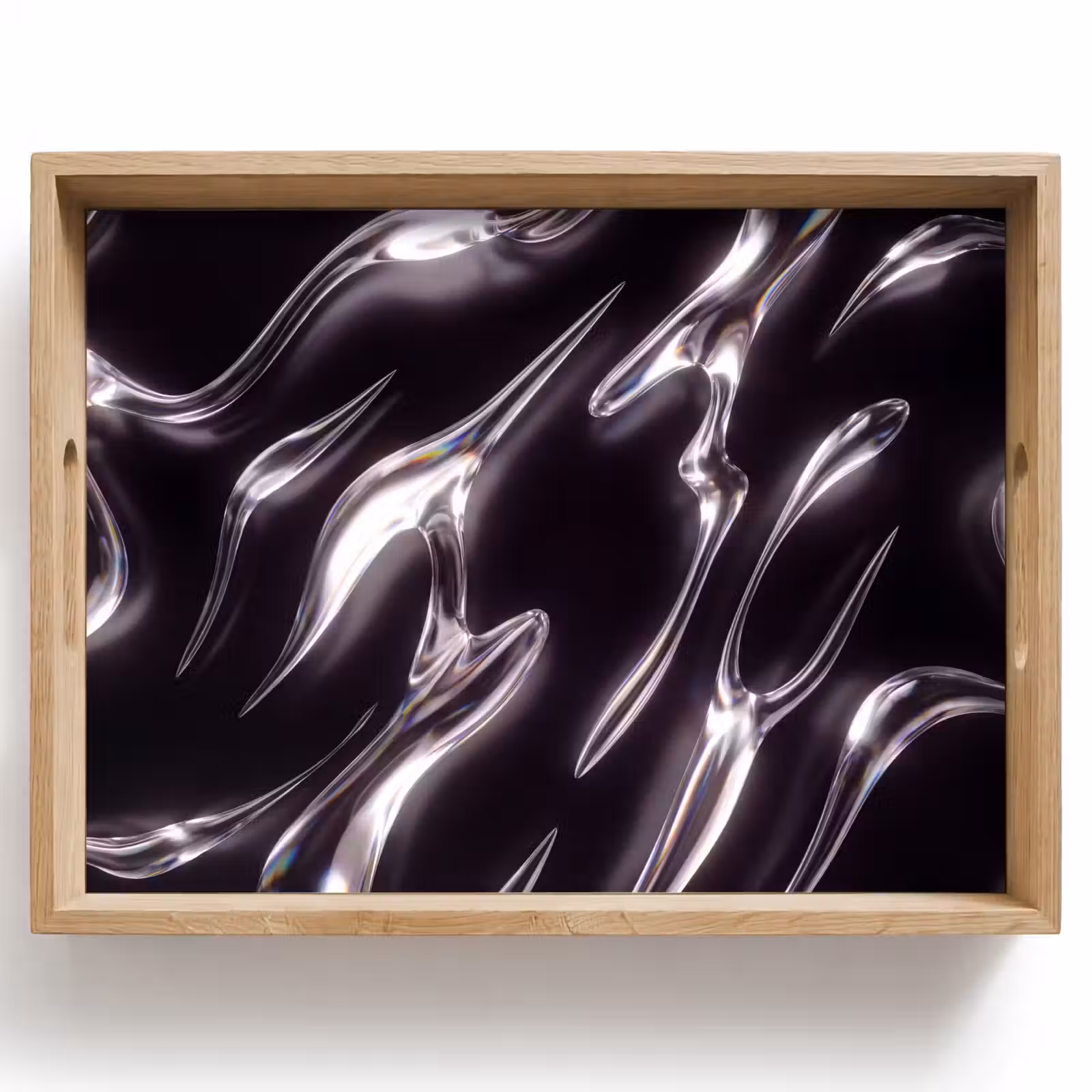 Dienblad - Glas - Vormen - Abstract — 1