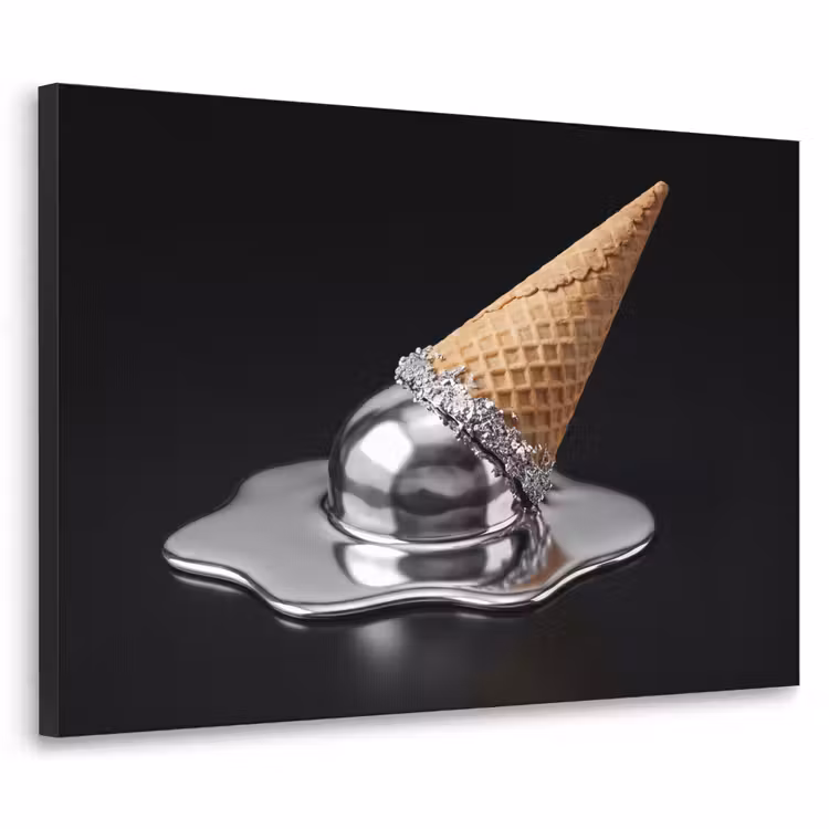Art frame - IJs - Metaal - Abstract — 1