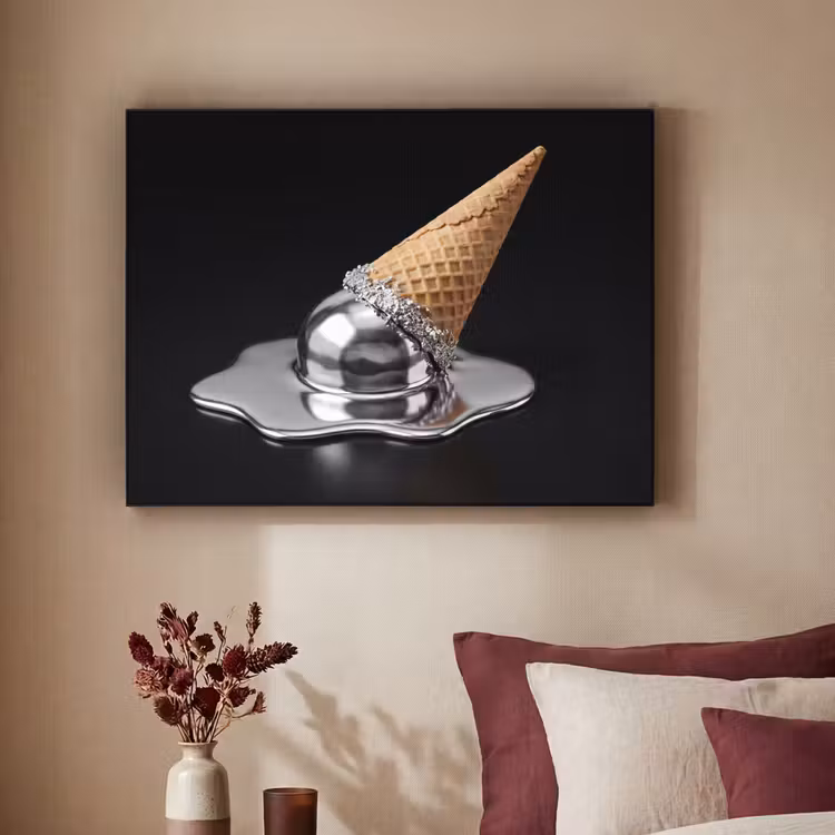 Art frame - IJs - Metaal - Abstract — 3