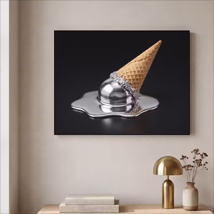 Art frame - IJs - Metaal - Abstract — 5