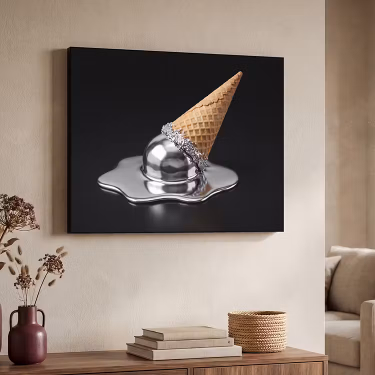 Art frame - IJs - Metaal - Abstract — 7