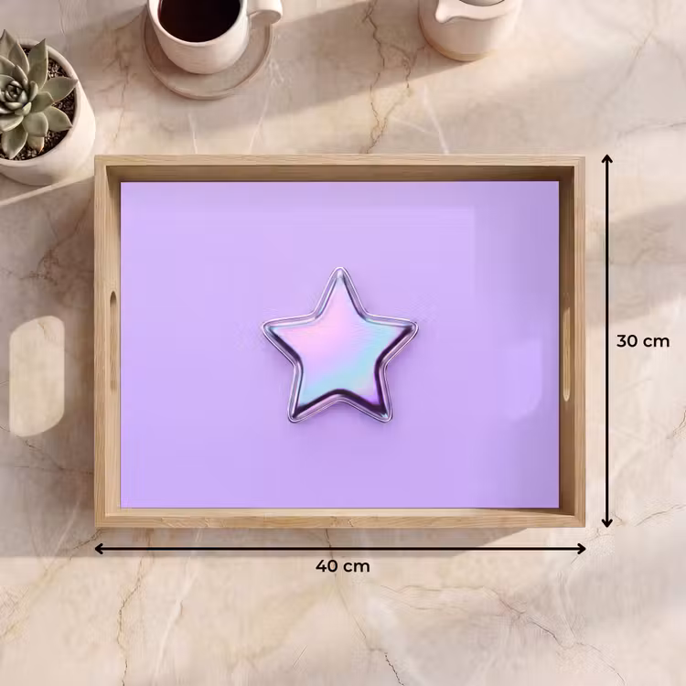 Dienblad - Ster - Holografisch - Modern — 9