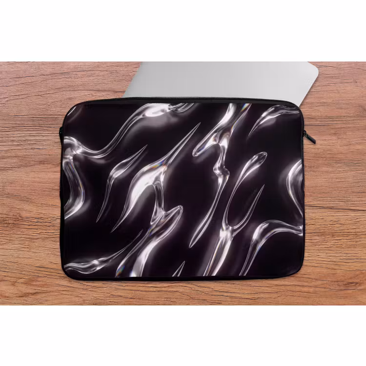 Laptophoes Glas - Vormen - Abstract — 2