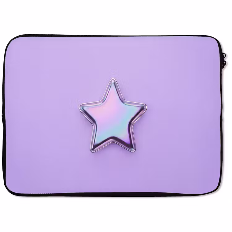 Laptophoes Ster - Holografisch - Modern — 1