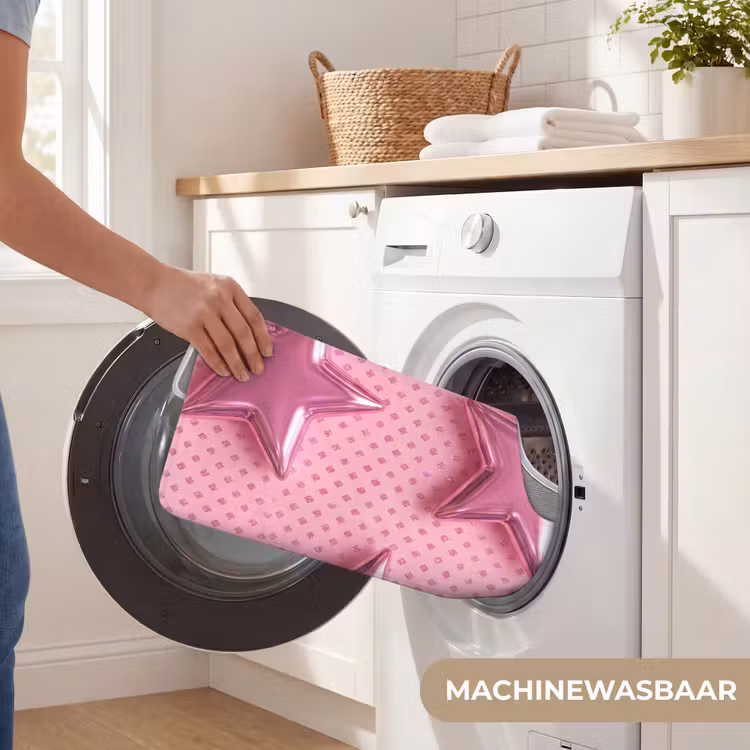 WC Mat - Sterren - Roze - Abstract — 6