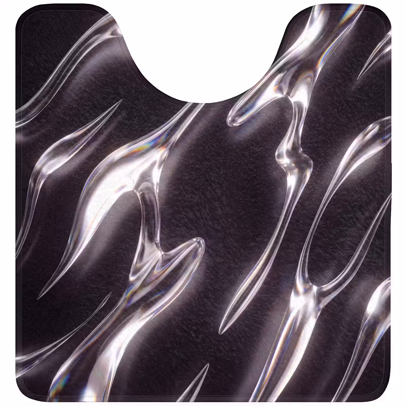WC Mat - Glas - Vormen - Abstract — 1