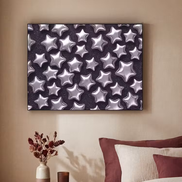 Art frame - Sterren - Glanzend - Patroon — 3