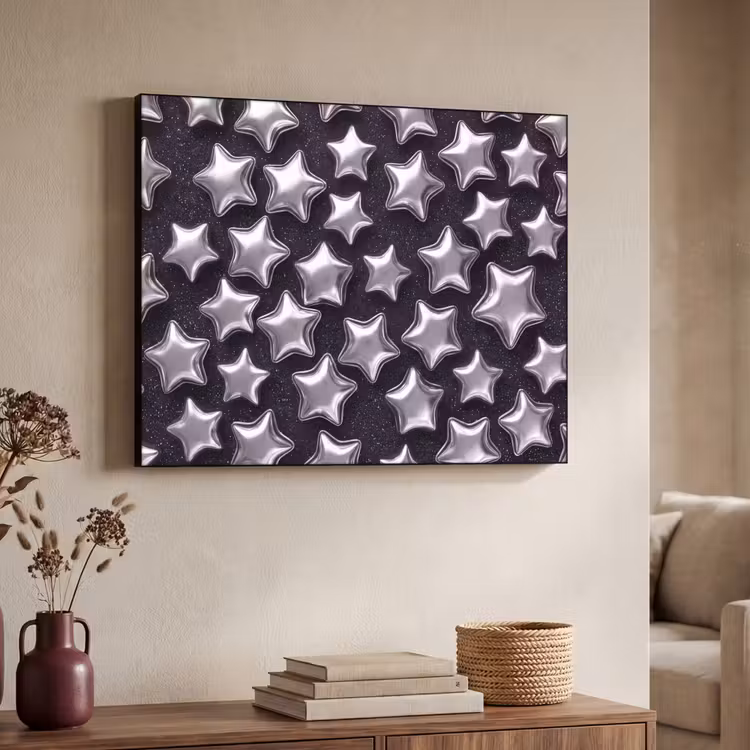 Art frame - Sterren - Glanzend - Patroon — 7